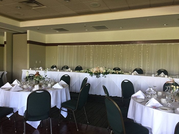 quilchena golf and country club wedding reception room